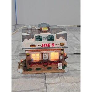 2005 Lemax "Joe's Burger & Hot Dog Stand" 55214 Light - Flawed Read Below